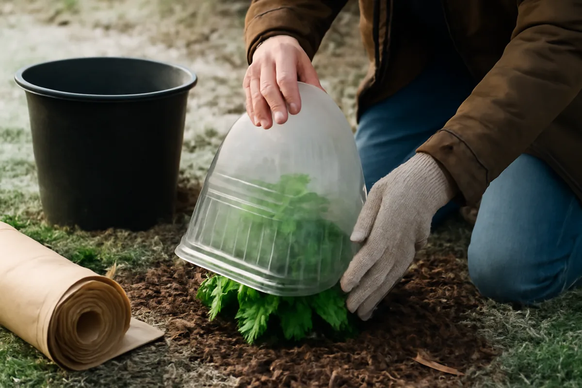 Come proteggere le piante dal gelo improvviso? Soluzione rapida con materiali facilmente reperibili