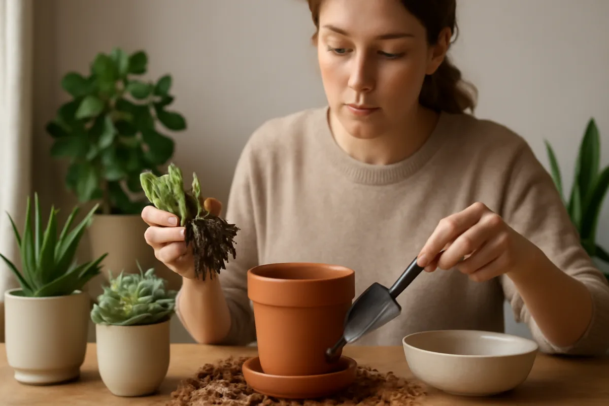 Piante grasse da interno: soluzioni efficaci contro radici che marciscono