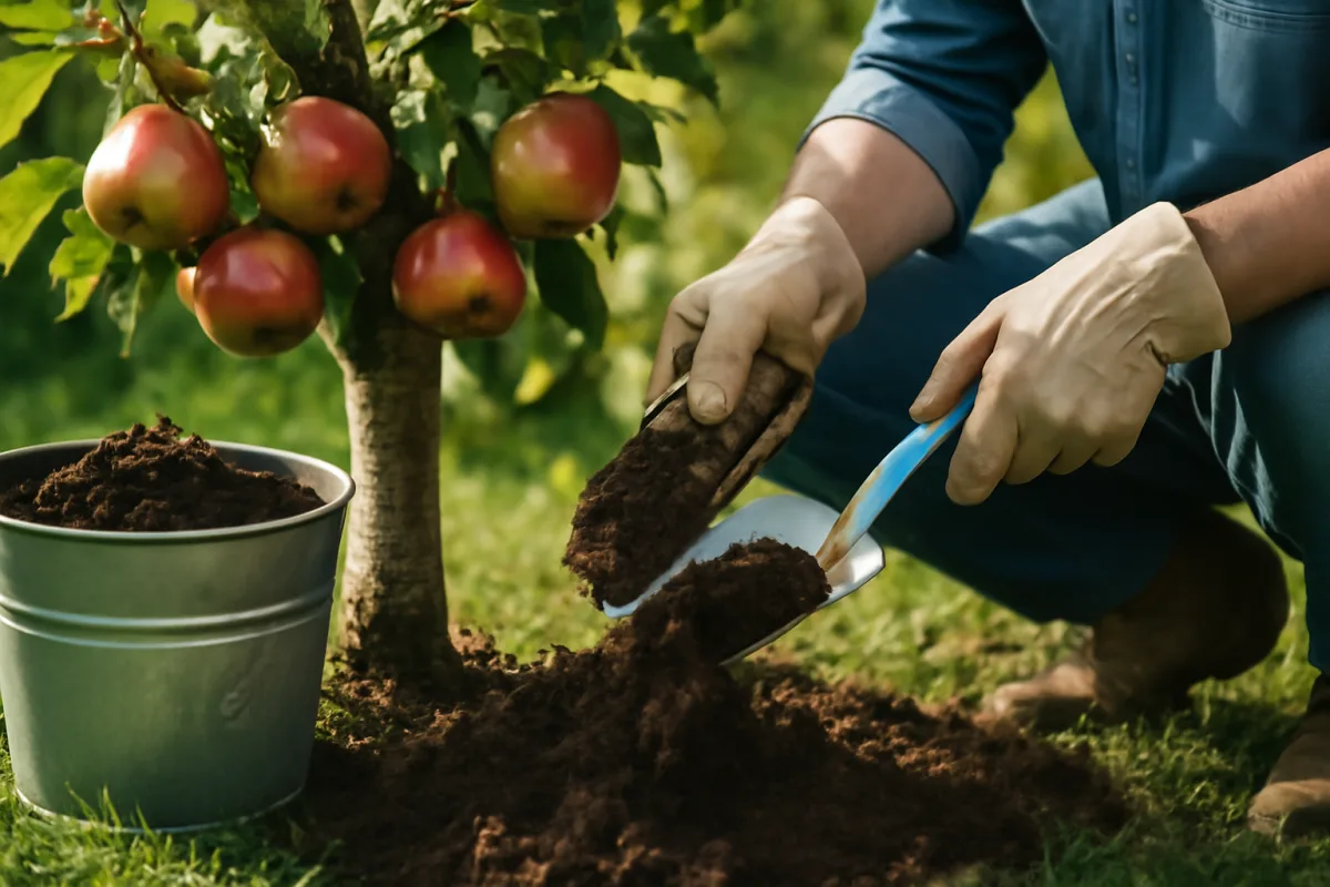 Concimare piante da frutto con compost maturo: benefici reali per una crescita più vigorosa