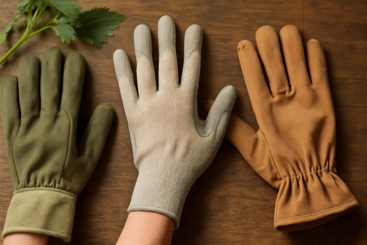 Guanti da giardinaggio: materiali consigliati per proteggere le mani senza limitare la sensibilità
