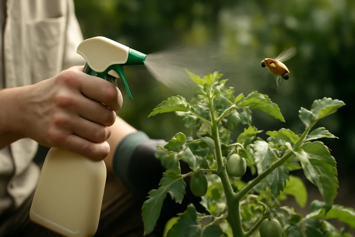 Quando trattare le piante con prodotti antiparassitari naturali? Limita rischi per api e insetti utili