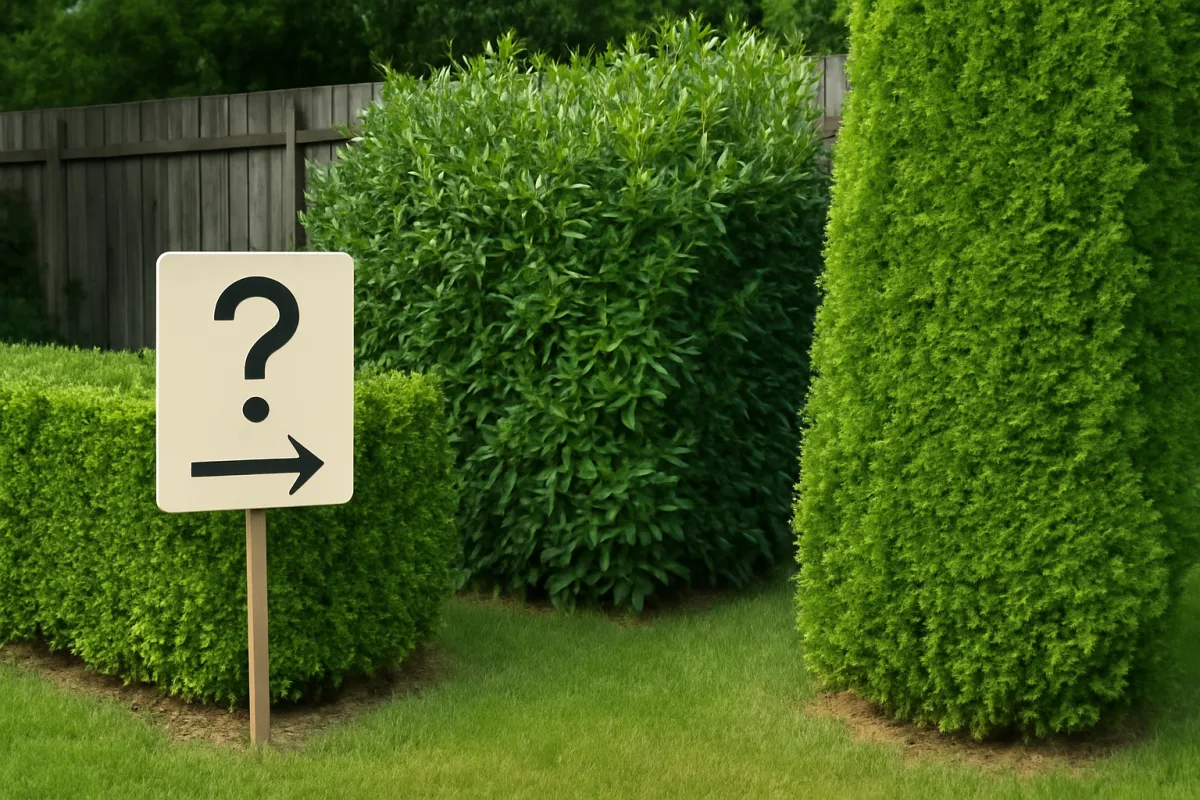 Quali siepi sono le migliori per delimitare il giardino? Protezione naturale senza fatica di potatura