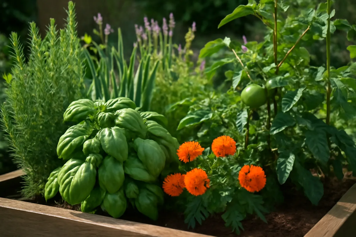 Combinazioni di piante repellette per parassiti: un giardino salutare senza pesticidi