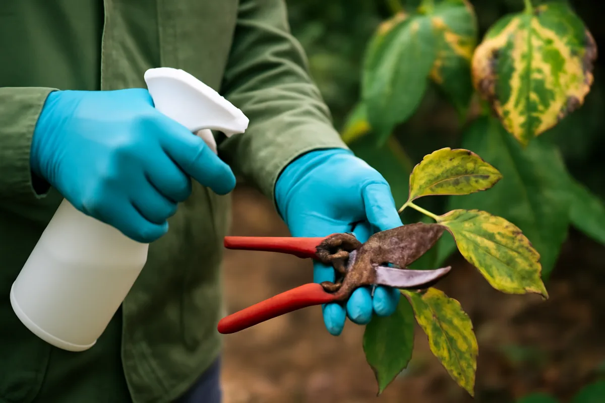 Come si effettua la disinfezione degli attrezzi dopo il contatto con piante malate? Previenicontagi invisibili nel tempo