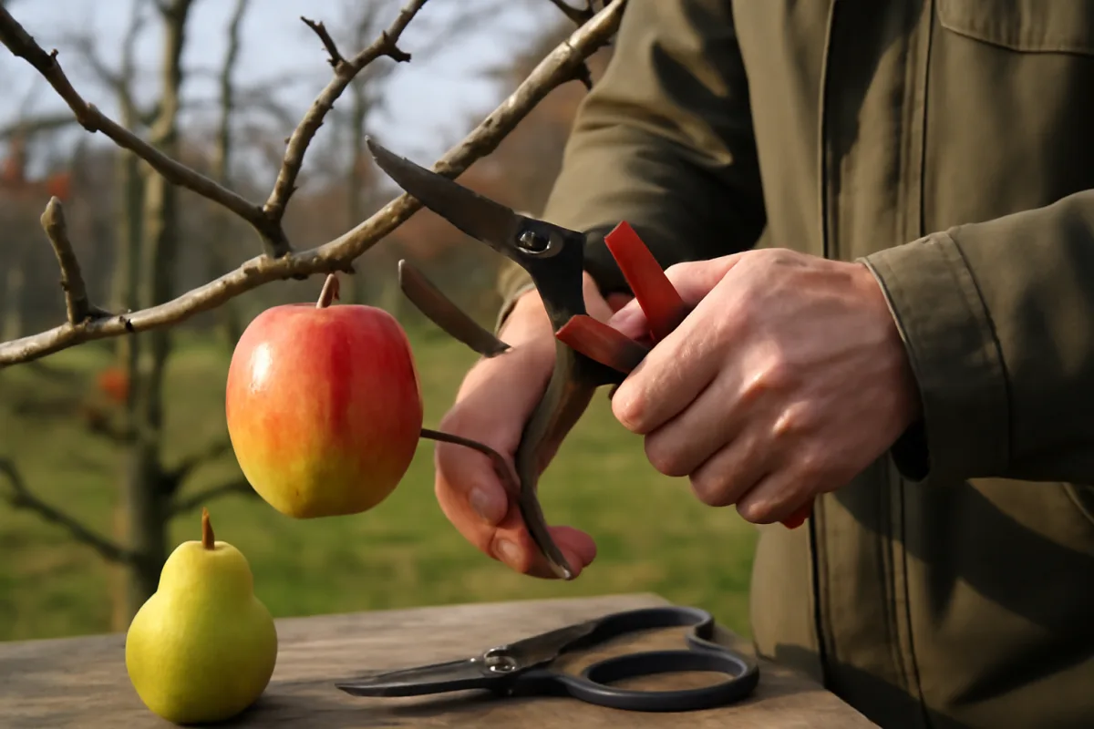 Potatura di meli e peri: quando farla e il dettaglio che favorisce frutti più grandi