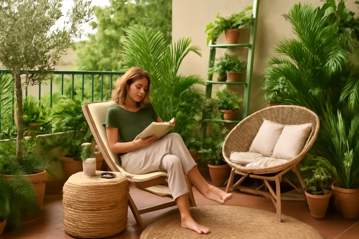 Come si crea un angolo verde sul terrazzo? Idee pratiche per uno spazio rilassante