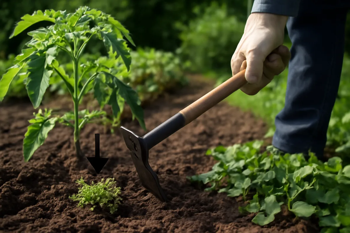 Come si utilizza il sarchiatore in giardino? Incrementa la crescita eliminando le erbe concorrenti