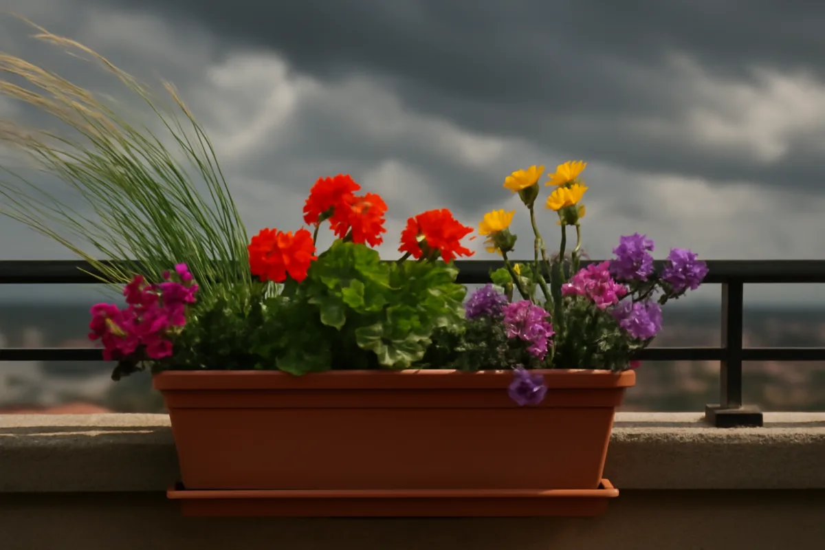 Fiori per terrazzi ventosi: varietà che fioriscono nonostante il clima sfavorevole