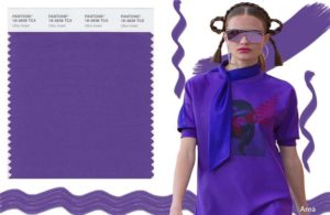 ultra violet il colore della nuova stagione con Lisa Tenuta consulente d'immagine